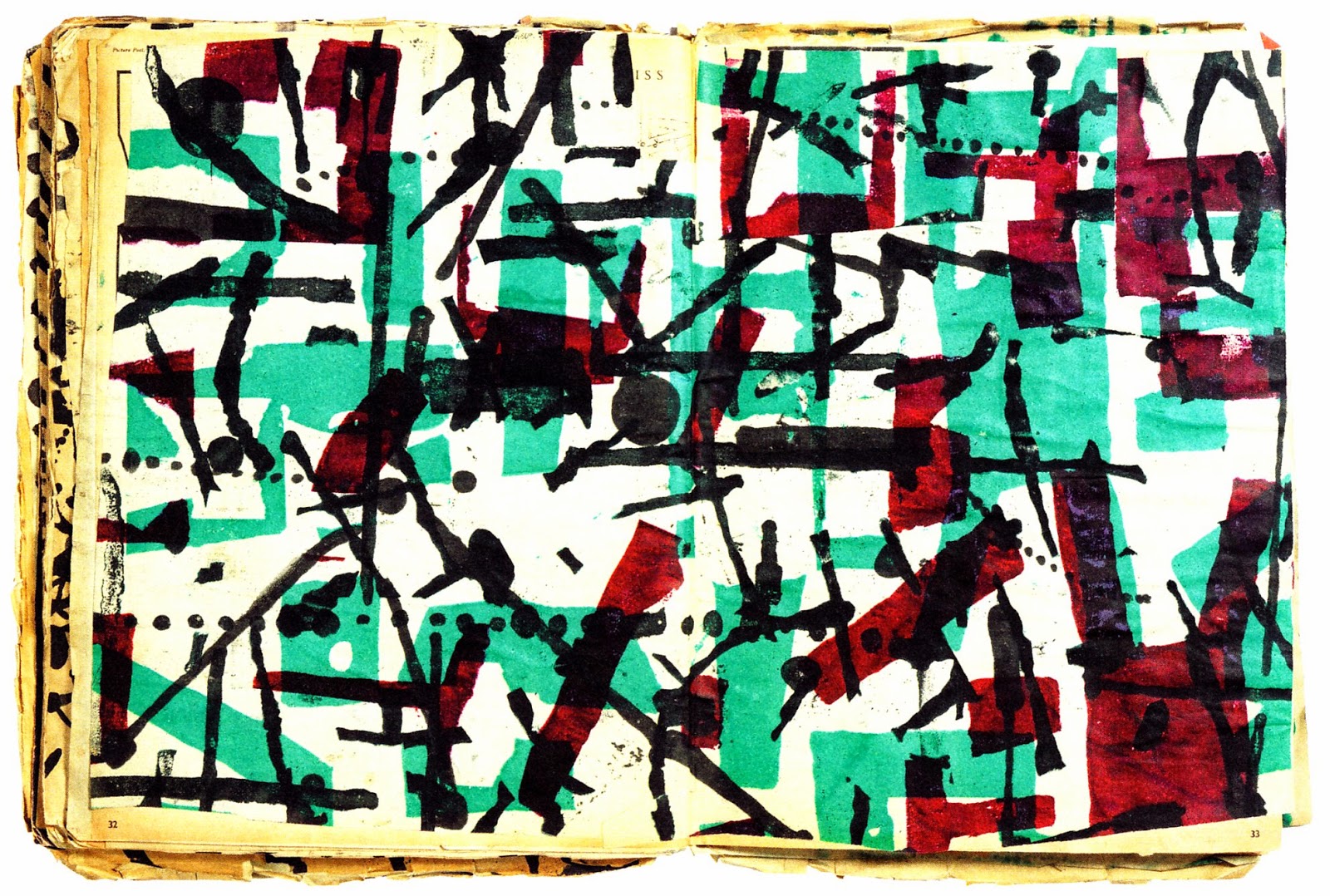 American action painters essay by rosenberg